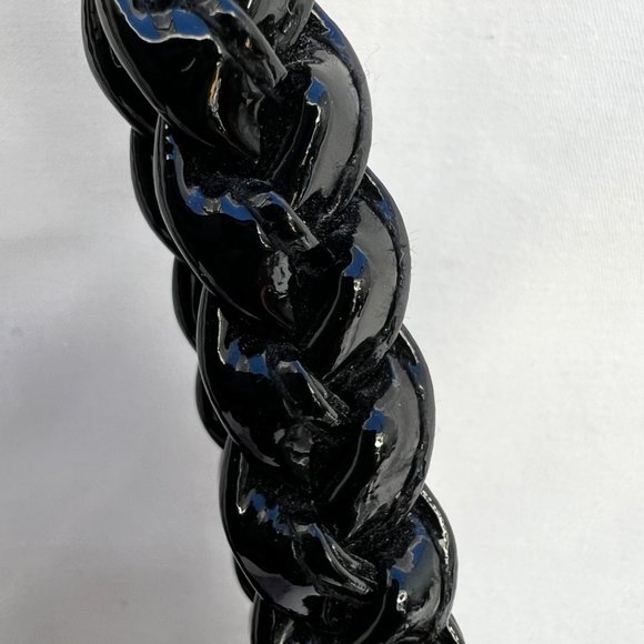 Lulu Guinness Women's Black Twill White Floral Pattern Shoulder Strap Totes Bag - Picture 8 of 12